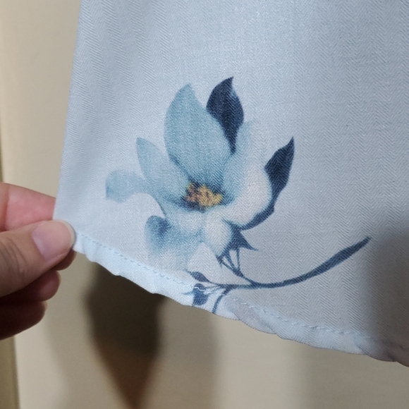 Cute Floral A-Line Dress Lined Fitted NWOT - Picture 7 of 14